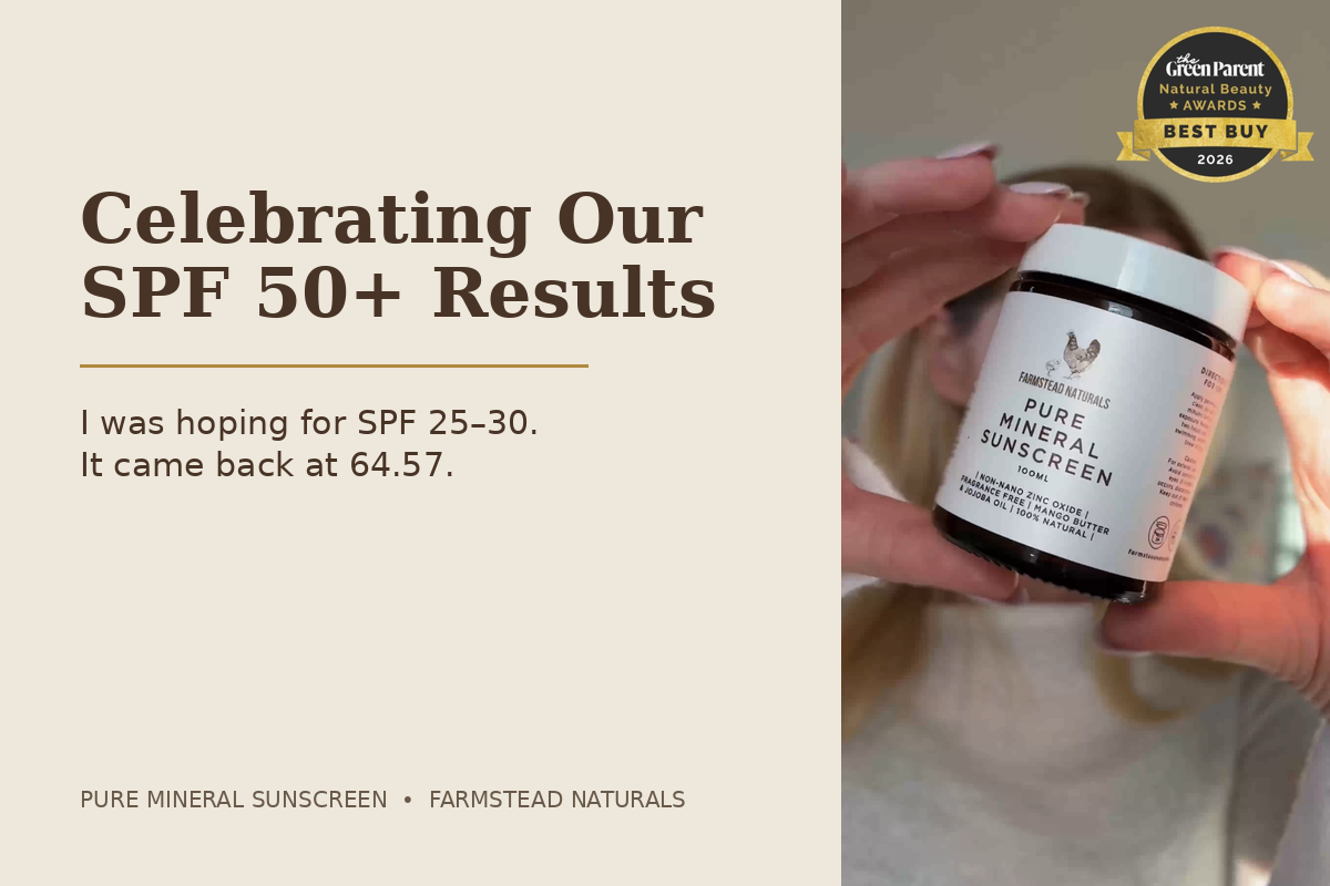 Celebrating Our SPF 50+ Results – A Little Moment That Brought Tears to My Eyes