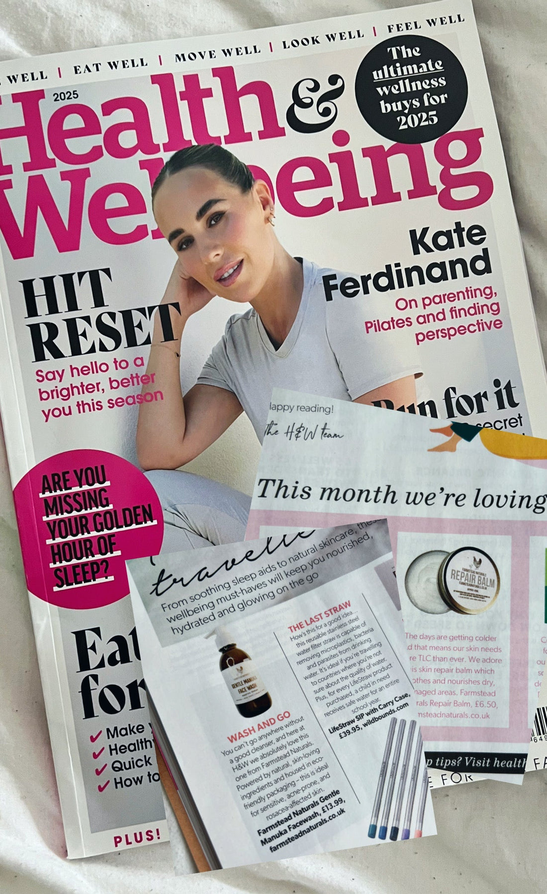 Farmstead Naturals Featured in Health & Wellbeing Magazine