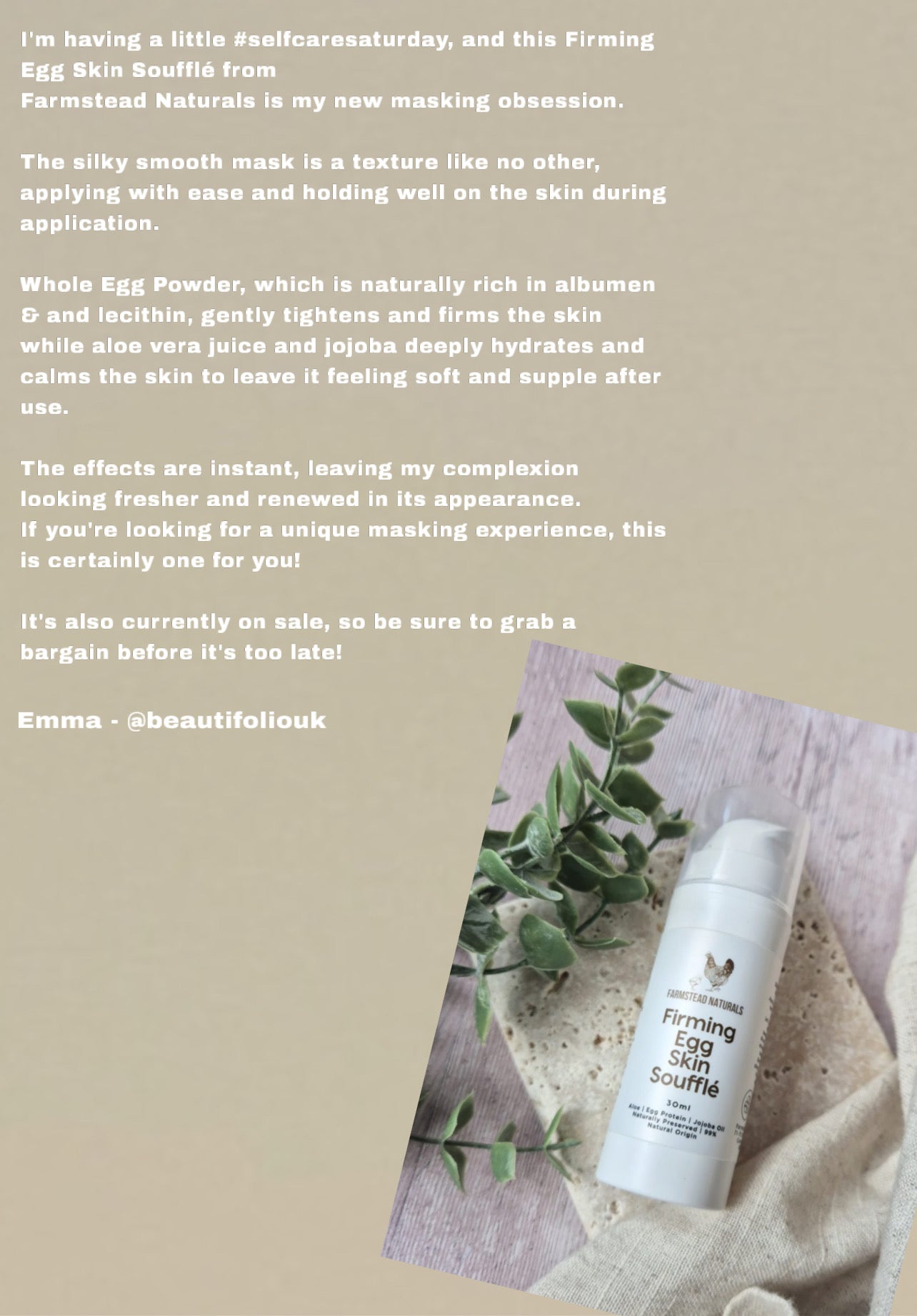 Firming Egg Skin Soufflé