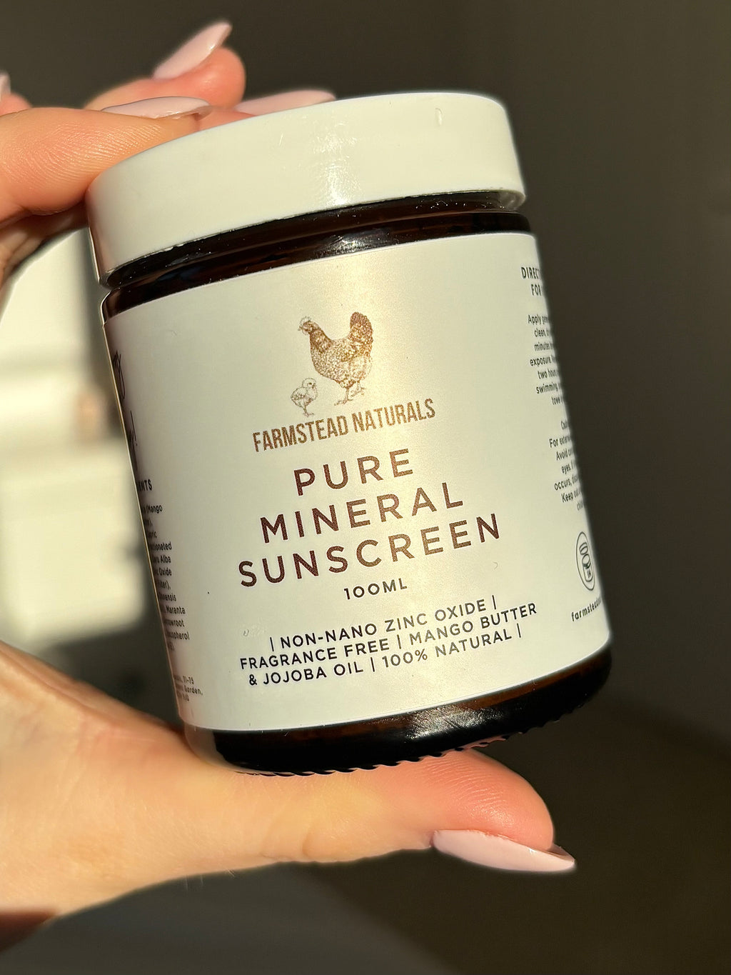 Pure Mineral Sunscreen – Sensitive Formula (Mango Seed Oil)