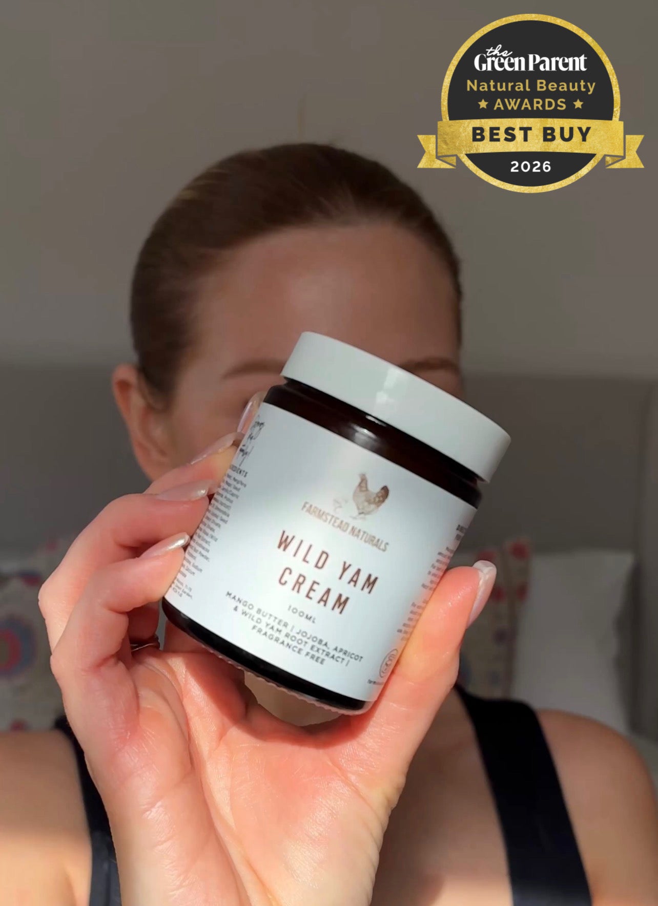 Wild Yam Cream for Menopause & Sensitive Skin (Fragrance Free)