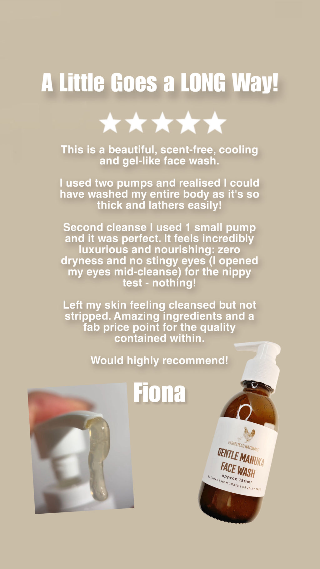 Gentle Manuka Face Wash