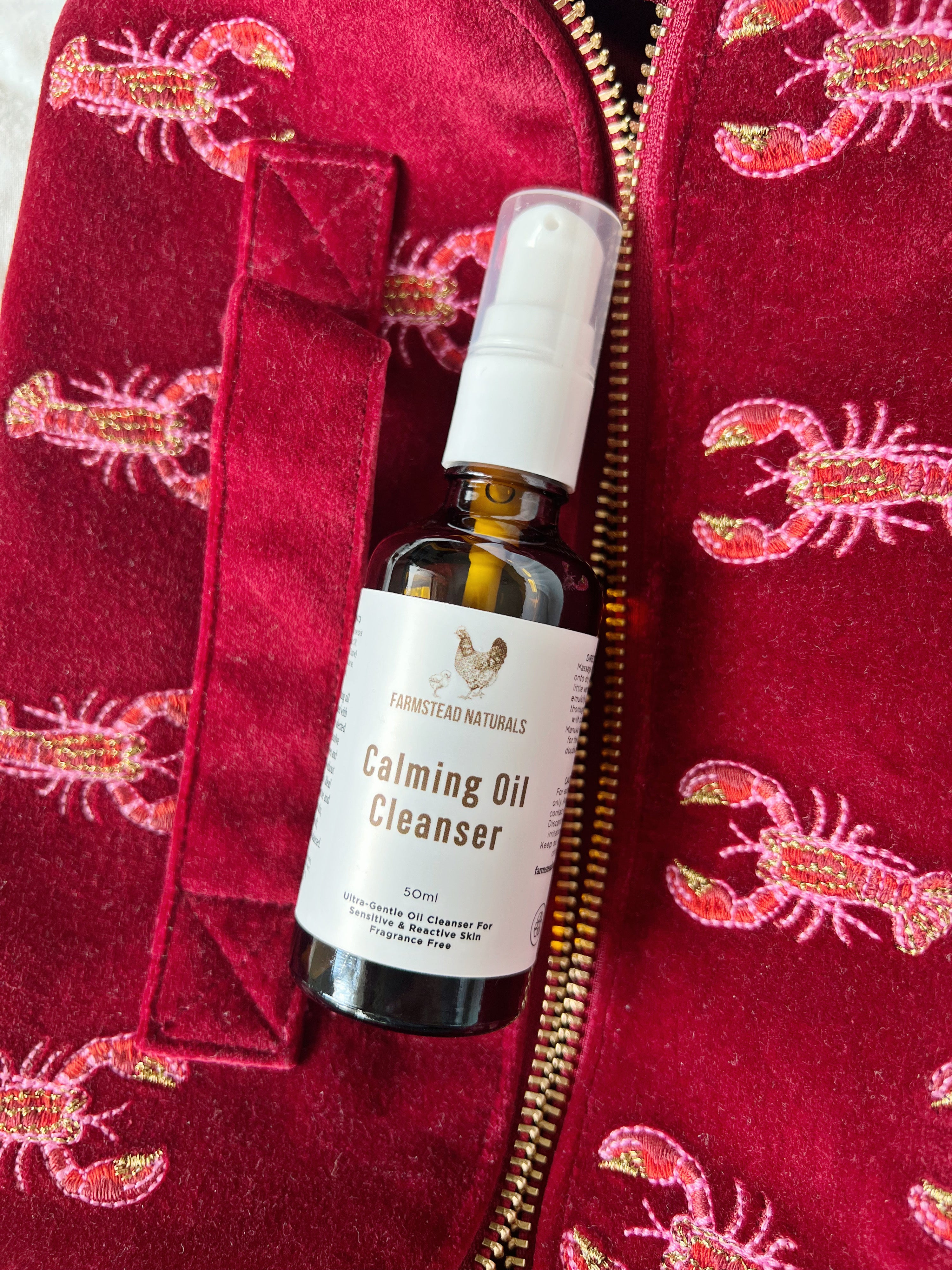 Calming Oil Cleanser for Sensitive Skin | Calm Barrier Oil Cleanser
