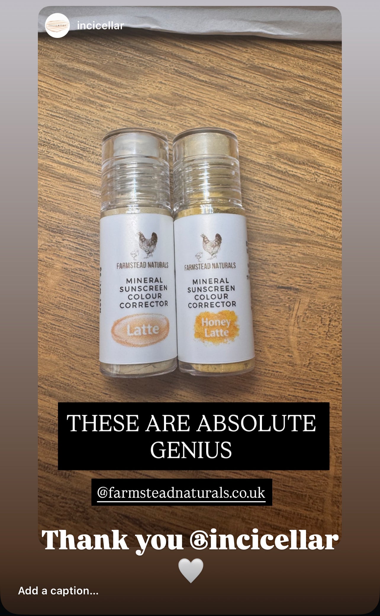 Mineral Sunscreen Colour Correctors