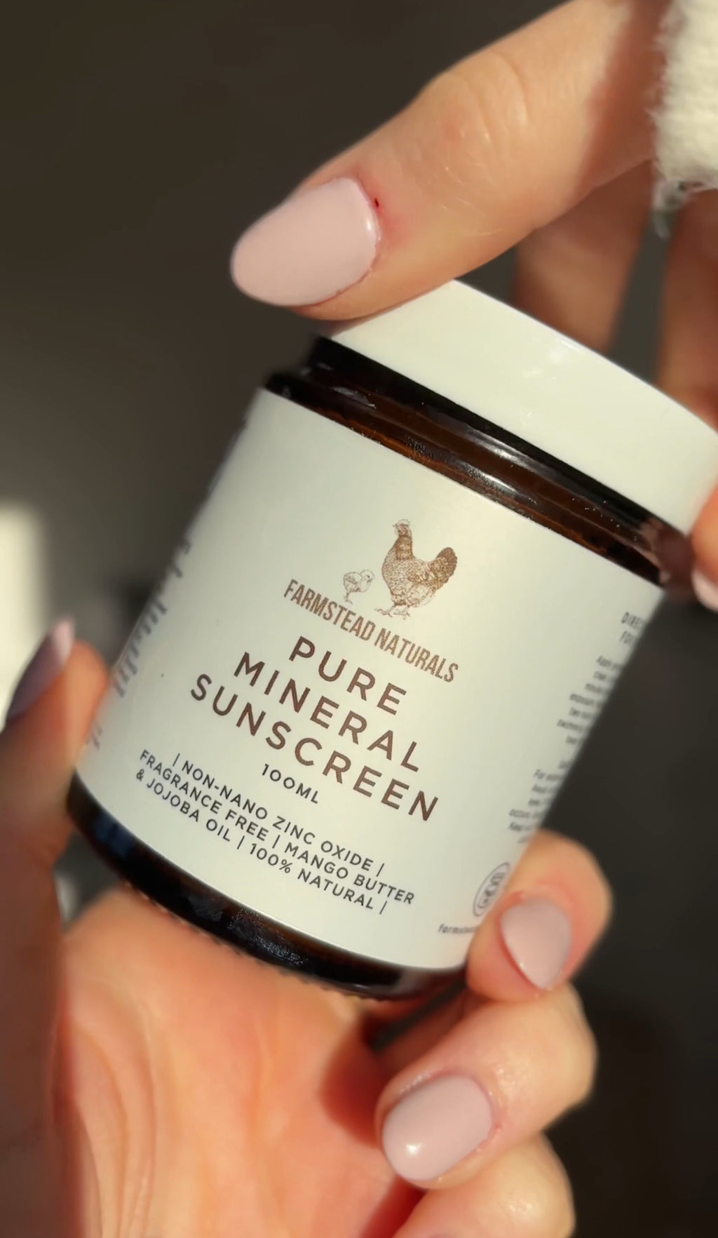 Pure Mineral Sunscreen – Sensitive Formula (Mango Seed Oil)