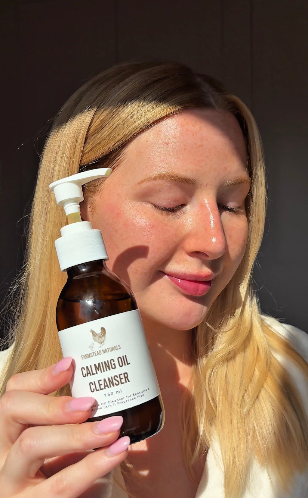 Calming Oil Cleanser for Sensitive Skin | Calm Barrier Oil Cleanser