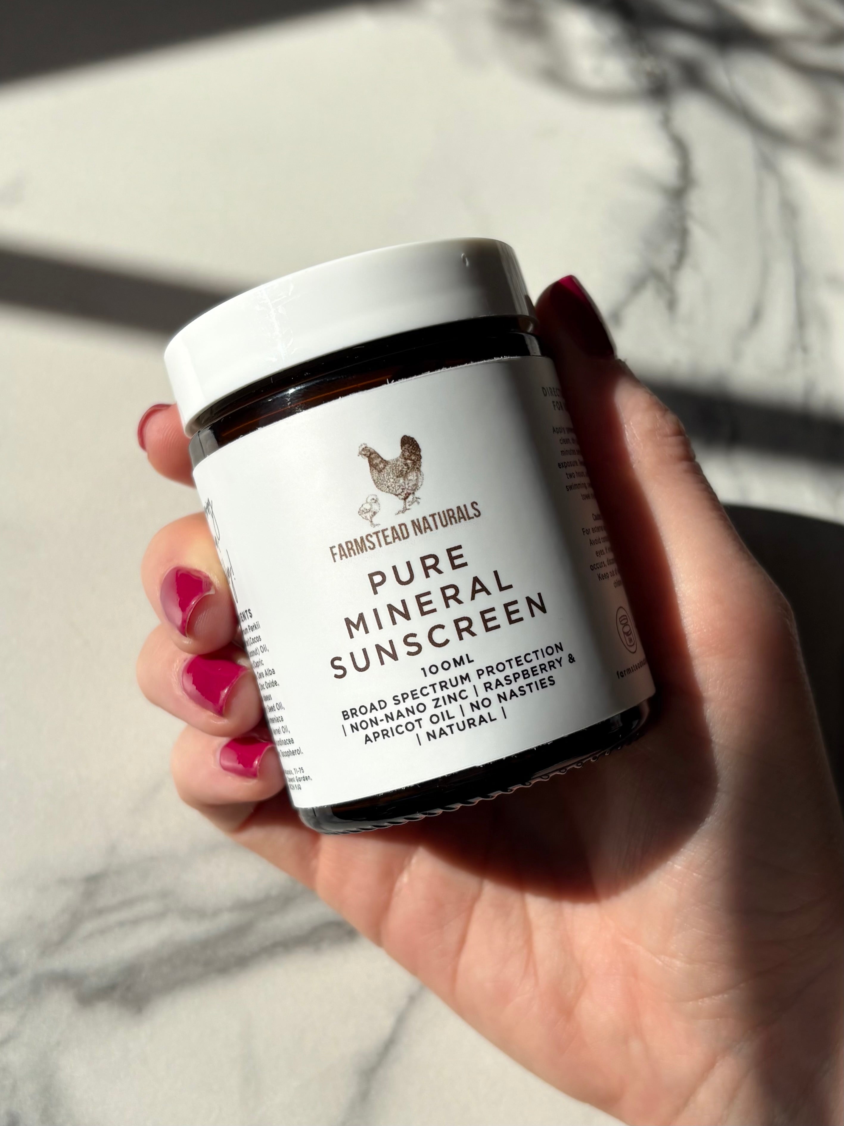 Pure Mineral Sunscreen – Sensitive Formula (Mango Seed Oil)