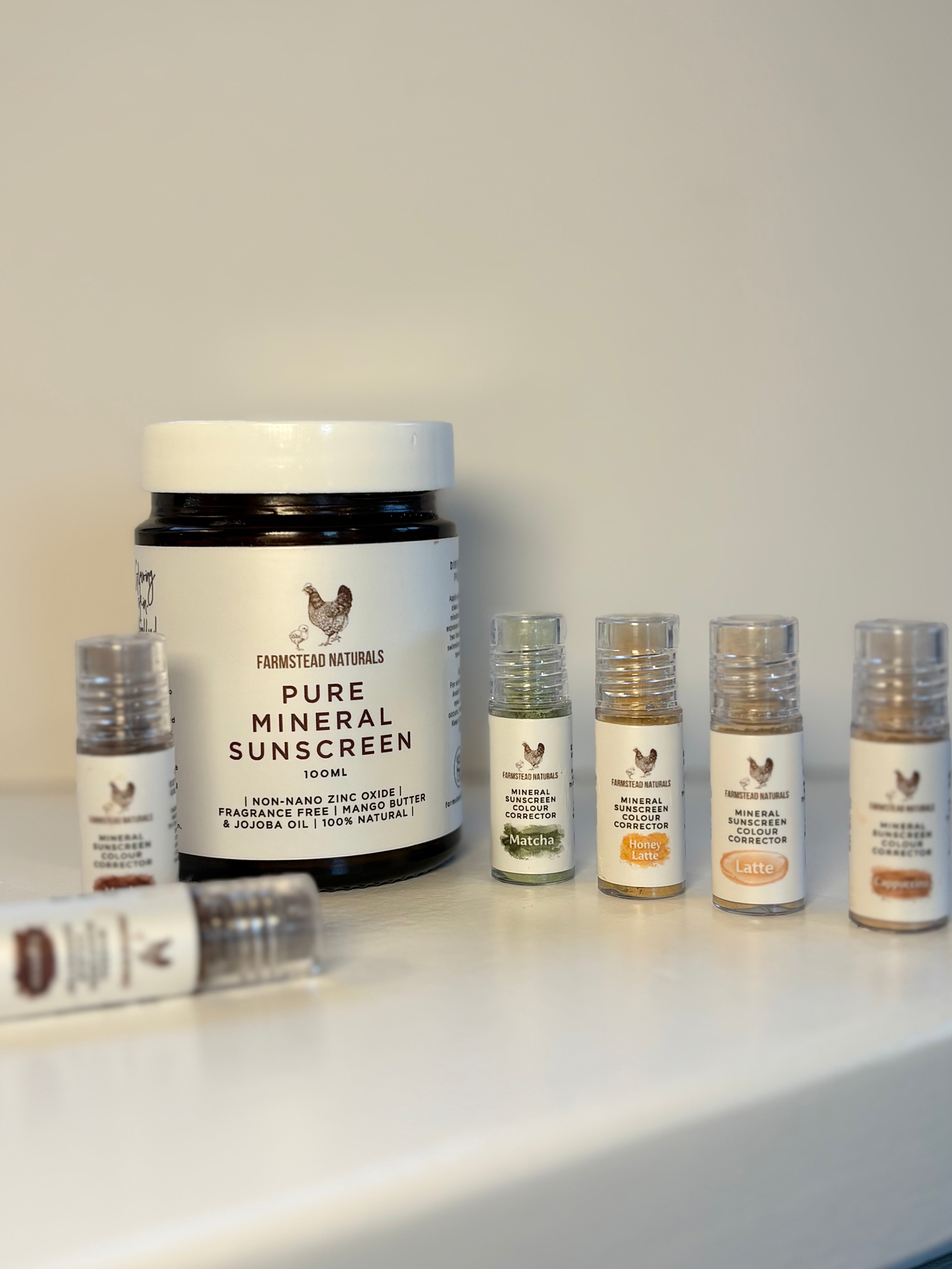 Mineral Sunscreen Colour Correctors