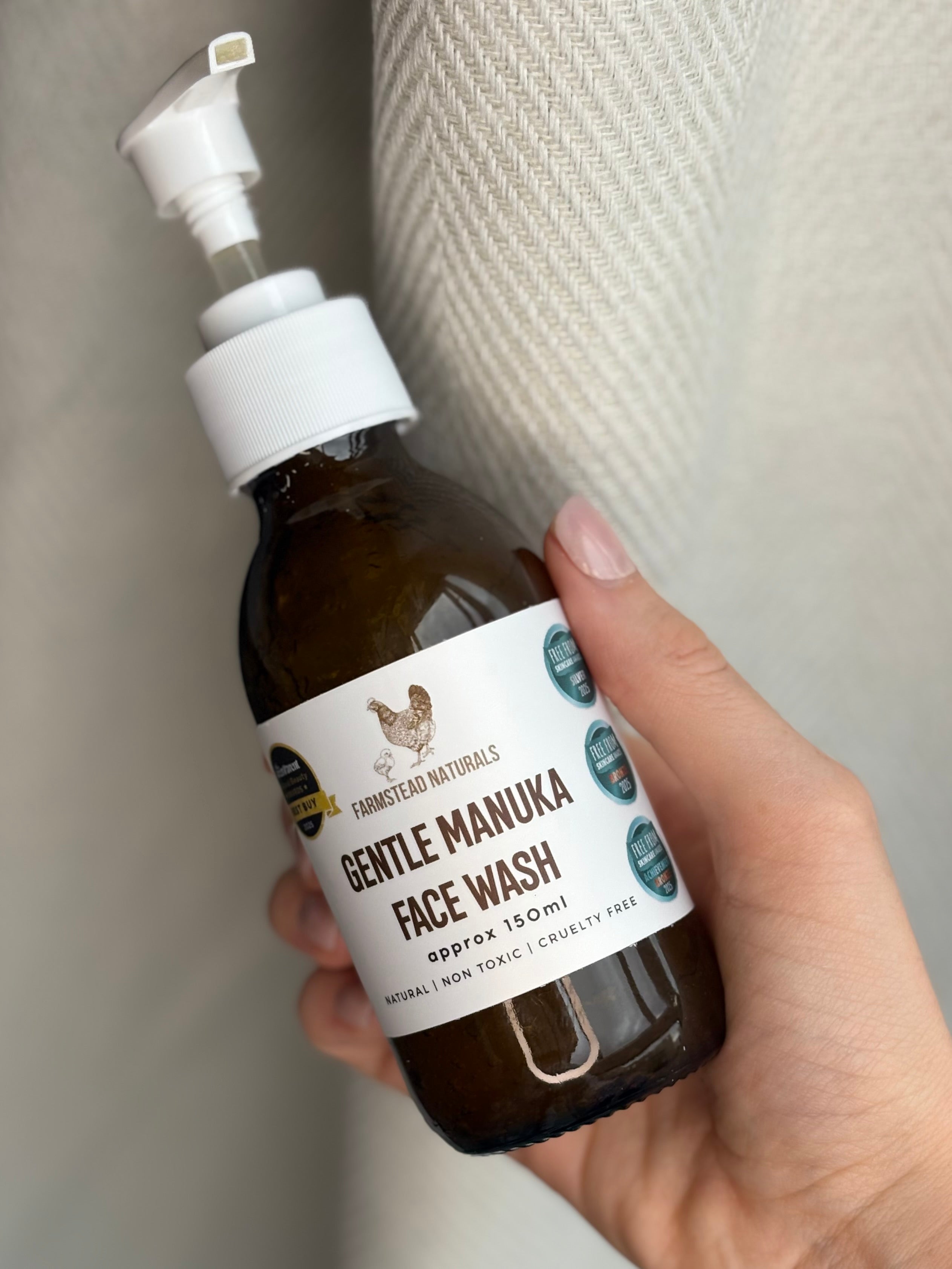 Award winning face wash problem skin