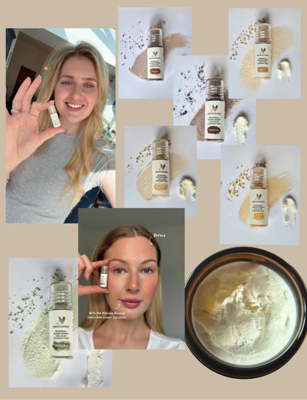 Mineral Sunscreen Colour Correctors