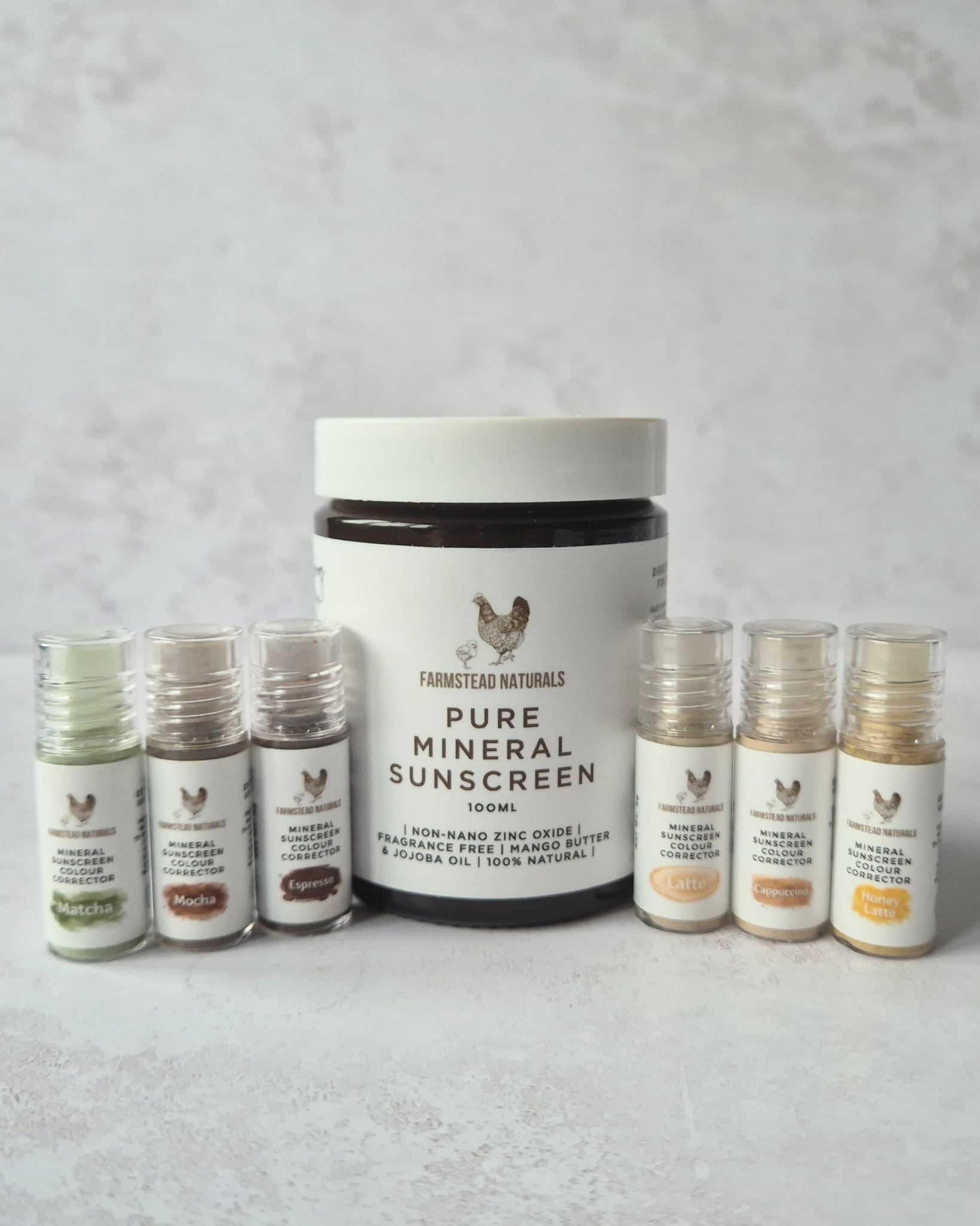 Mineral Sunscreen Colour Correctors
