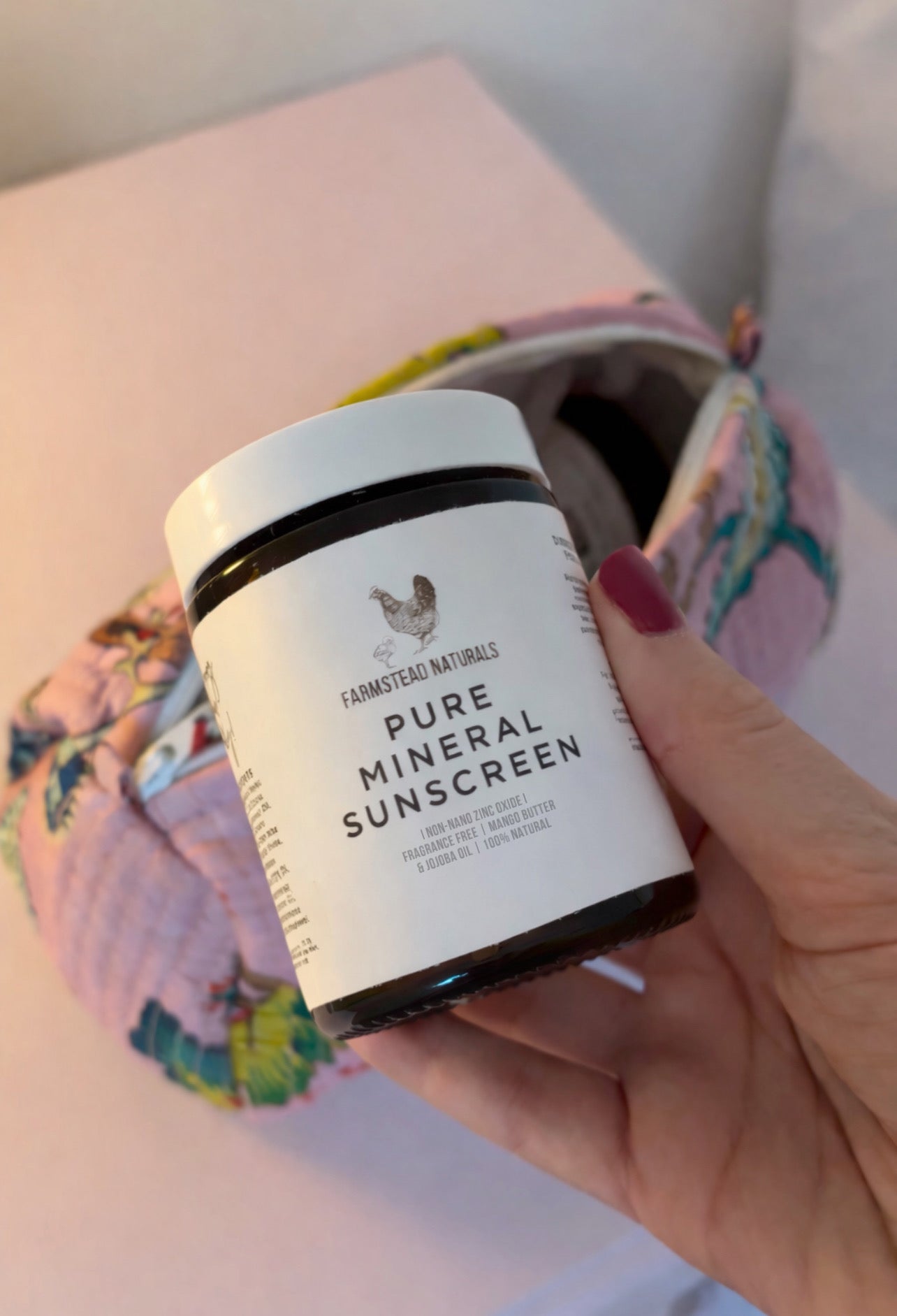 Rosacea skincare zinc sunscreen 
