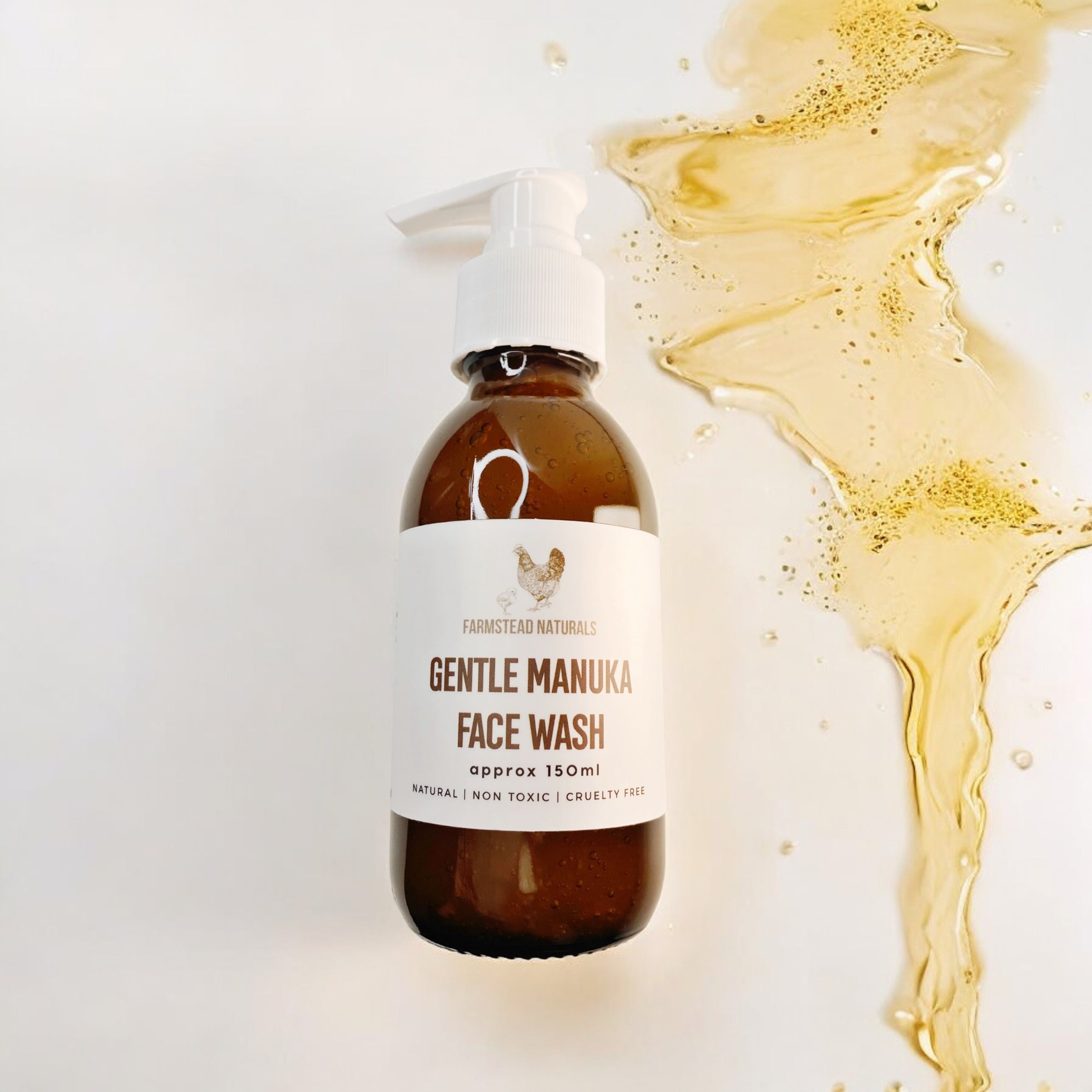Manuka honey face wash