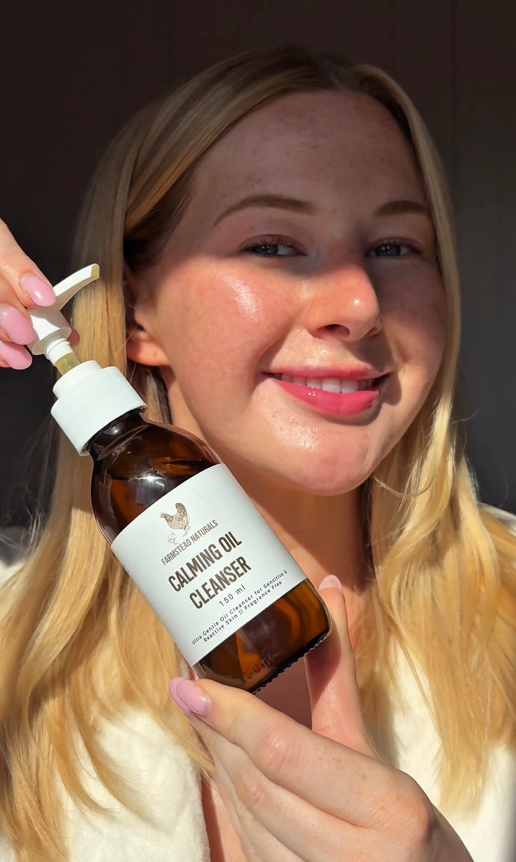 Calming Oil Cleanser for Sensitive Skin | Calm Barrier Oil Cleanser