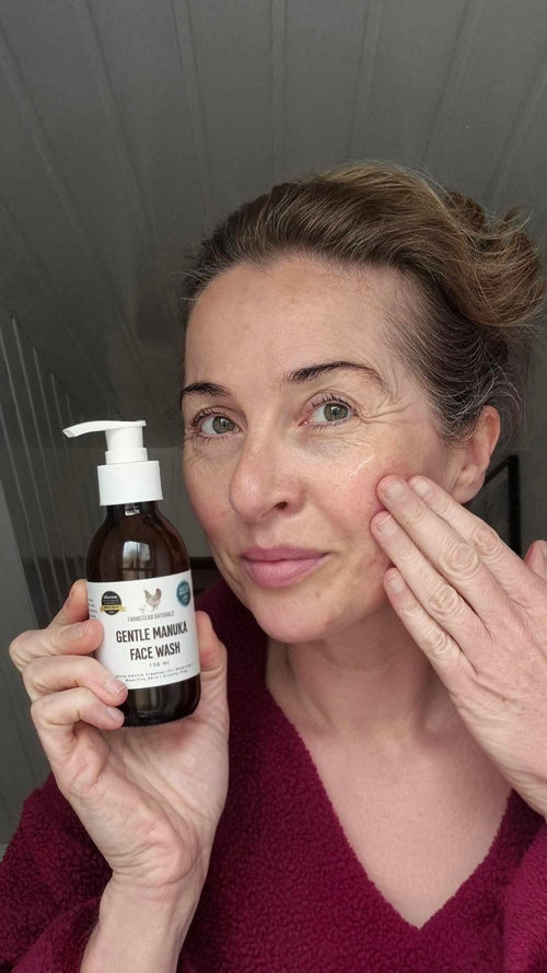Gentle Manuka Face Wash for Sensitive & Rosacea-Prone Skin