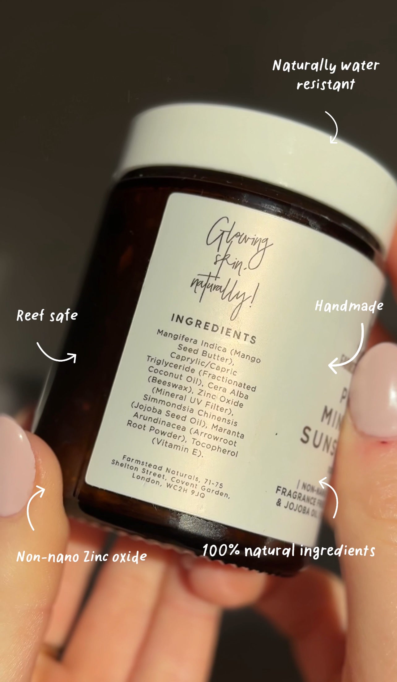 Pure Mineral Sunscreen – Sensitive Formula (Mango Seed Oil)