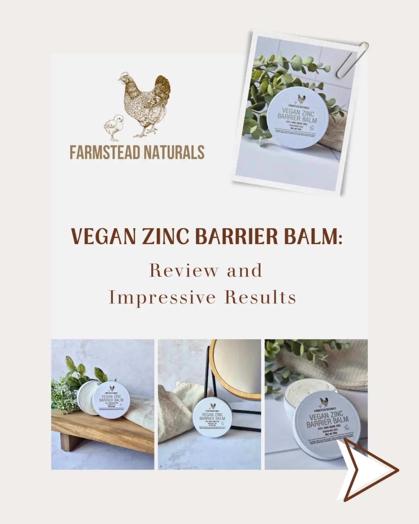 Vegan Zinc Barrier Balm (25% Non-Nano Zinc)